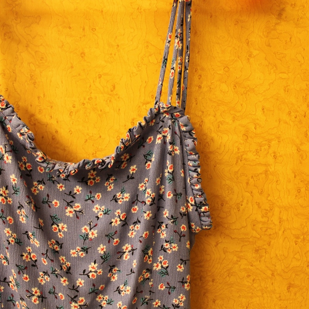 Floral Pattern Jumpsuit